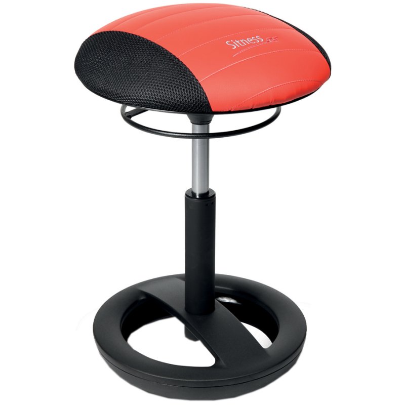 Topstar zitverhoger Sitness RS Bob, zwart, kunstleder, 110 kg